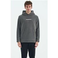 Minimalistischer Fleece-Hoodie mit Logo