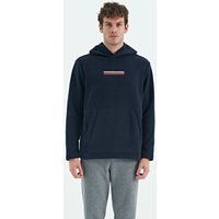 Minimalistischer Fleece-Hoodie mit Logo