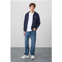 Kapuzen-Sweatjacke mit Reißverschluss