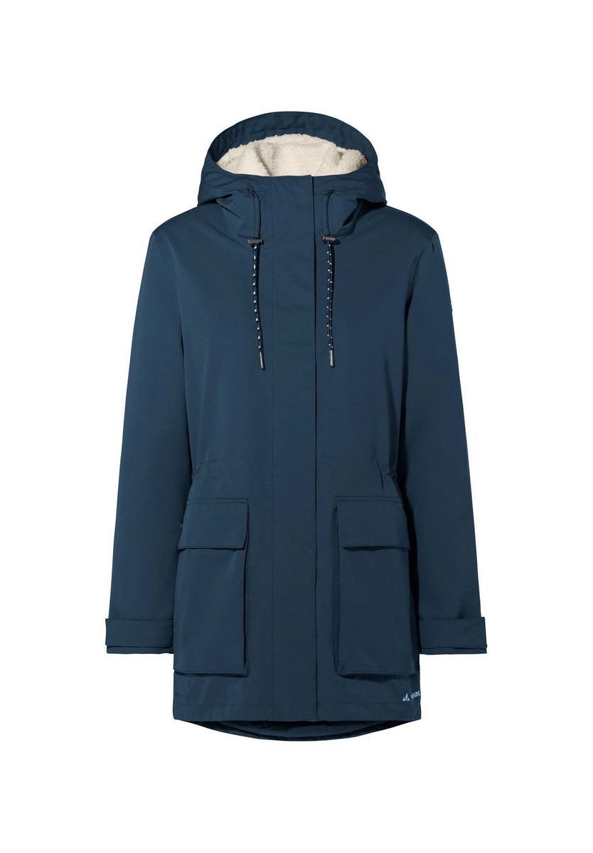 Wasserdichter, gefütterter Kapuzenparka