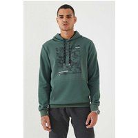 Regular-Fit Hoodie mit Tarnmuster