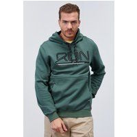 Kapuzenpullover mit Logo-Print und Tasche