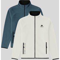 Fleece-Sweatshirt mit Reißverschluss im Regular Fit