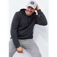 Klassischer Fleece-Hoodie mit regulärer Passform