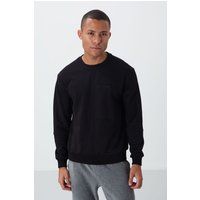 Sweatshirt mit Rundhalsausschnitt und Ziernaht