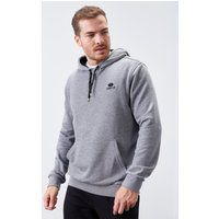 Klassischer Fleece-Hoodie mit Logo