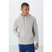 Klassisches Kapuzensweatshirt mit Kängurutasche