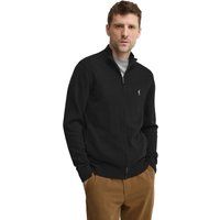 Klassischer Baumwoll-Cardigan mit Reißverschluss
