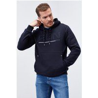 Kapuzenpullover mit Grafik-Print