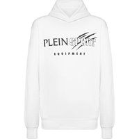 Fleece-Hoodie mit Scratch-Logo-Print