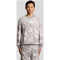Sweatshirt mit industriellem Grafikdruck