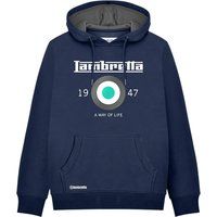 Kapuzenpullover mit Target-Grafikprint