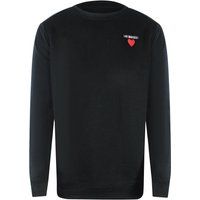 Crewneck-Sweatshirt mit Herz-Logo