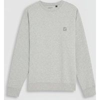 Minimalistisches Lounge-Sweatshirt mit Rundhalsausschnitt