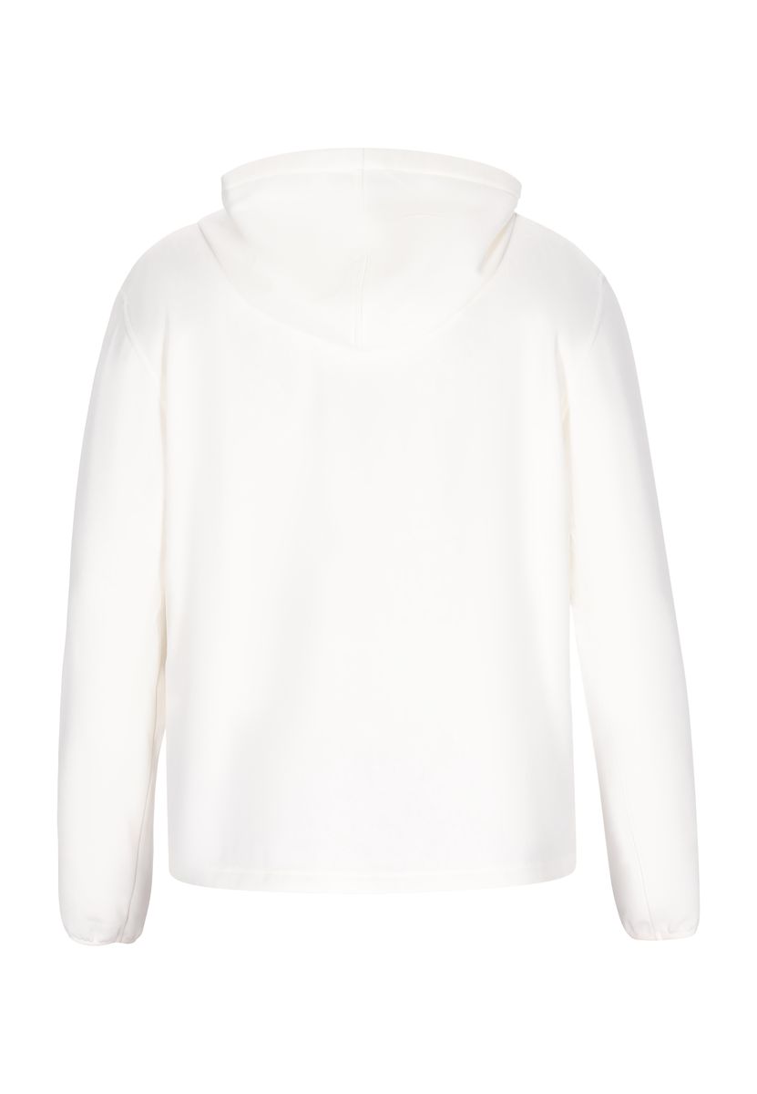 Minimalistische Kapuzenjacke mit Reißverschluss