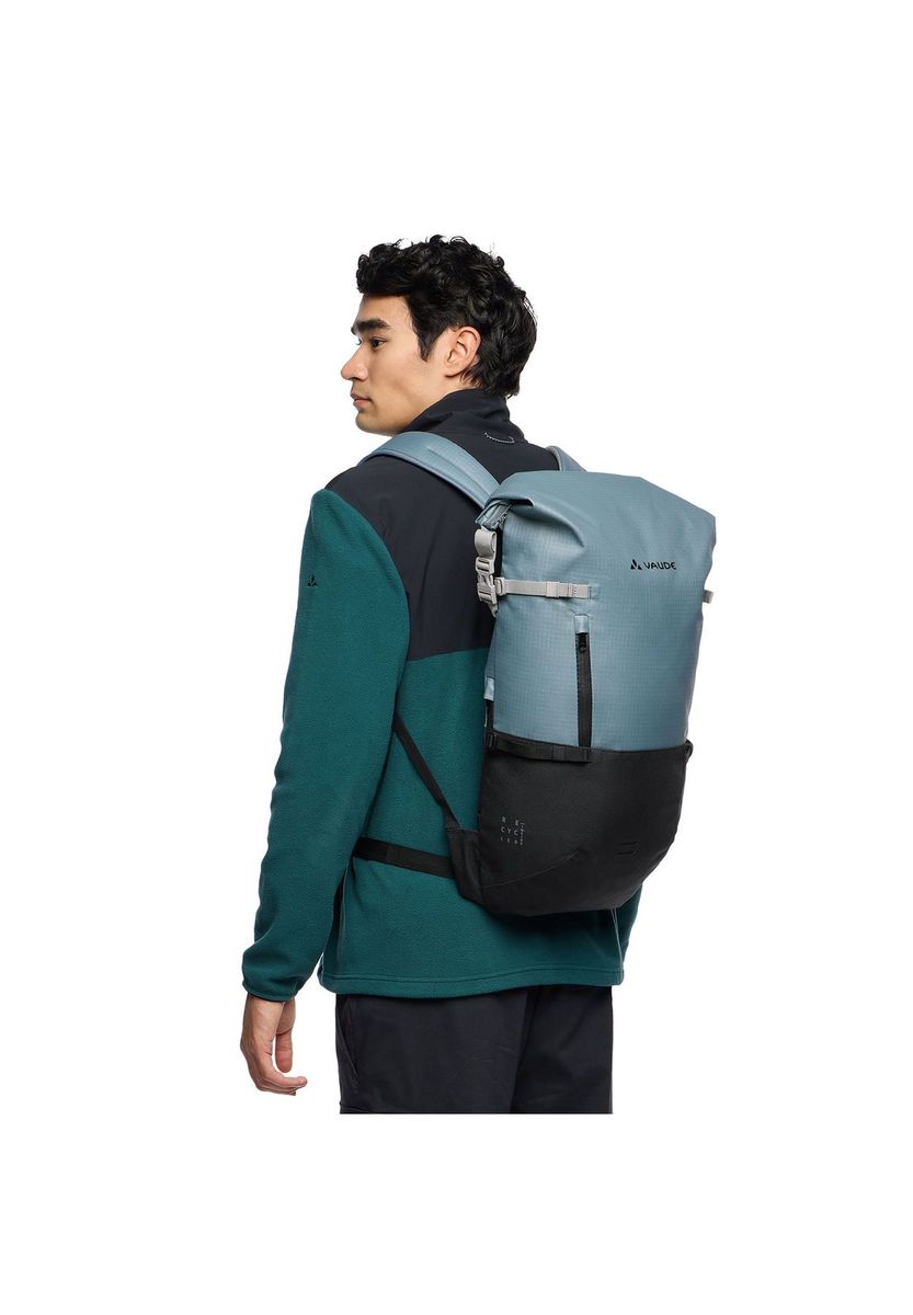 Roll Top Rucksack mit Laptopfach