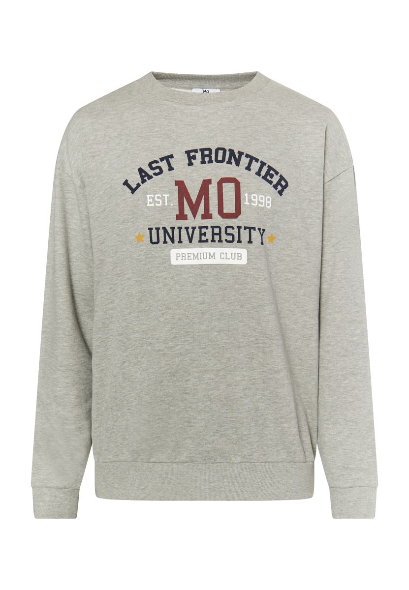 Sweatshirt mit College-Grafik im Relaxed Fit
