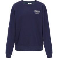 Relaxter Grafik-Sweatshirt mit Rundhalsausschnitt