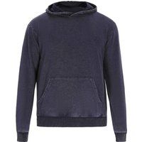 Locker geschnittener Acid-Wash-Hoodie