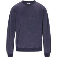 Locker geschnittenes Rundhals-Sweatshirt