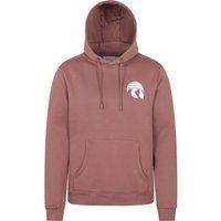 Kapuzenpullover mit Berggrafik-Print