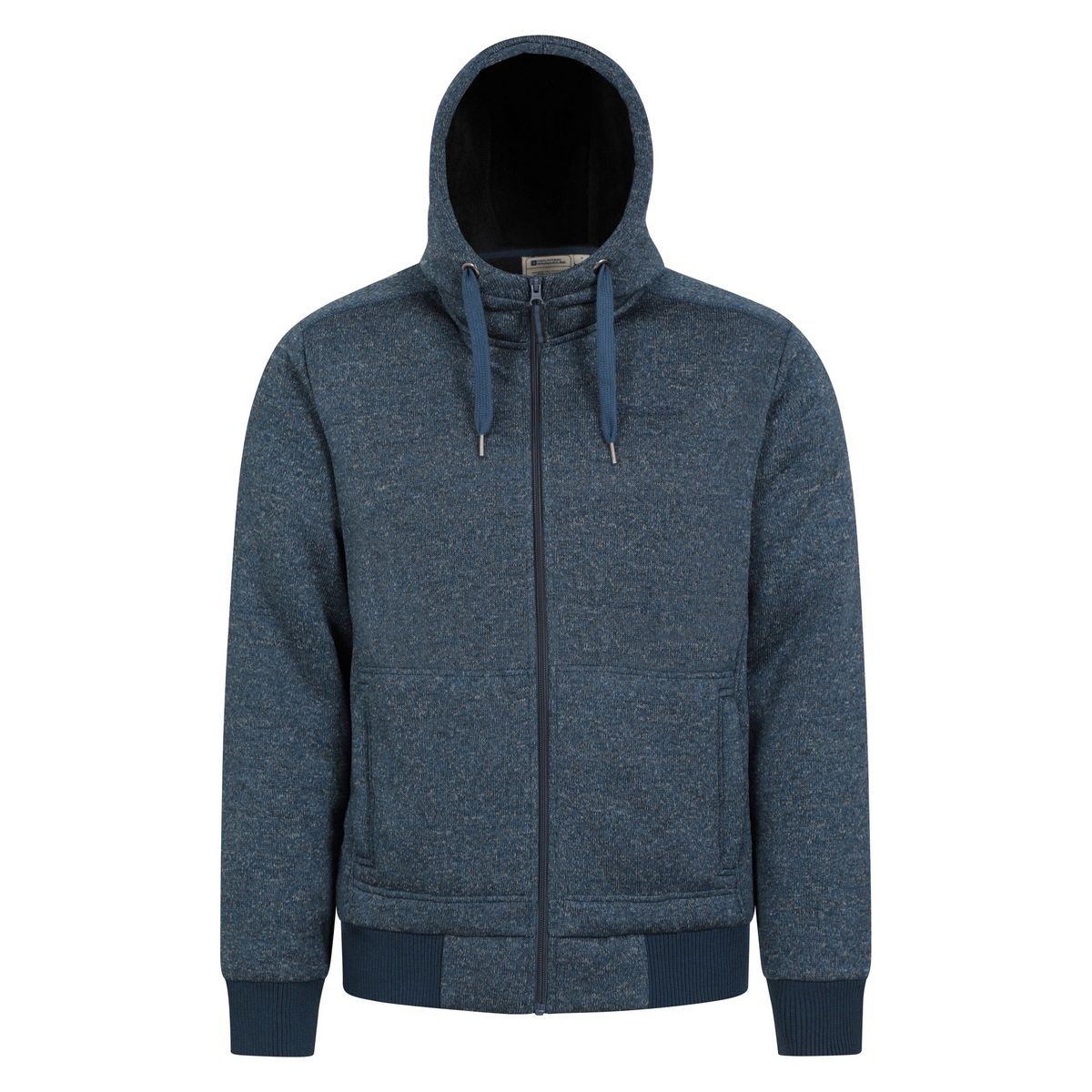 Gefütterte Sweatjacke mit Kapuze