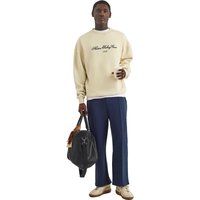 Besticktes Sweatshirt mit Schreibschrift