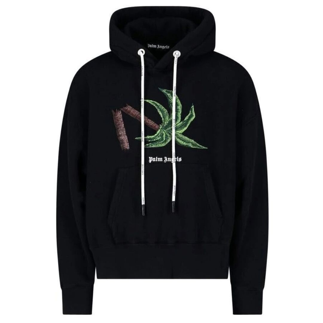 Hoodie mit Broken-Palm-Grafik
