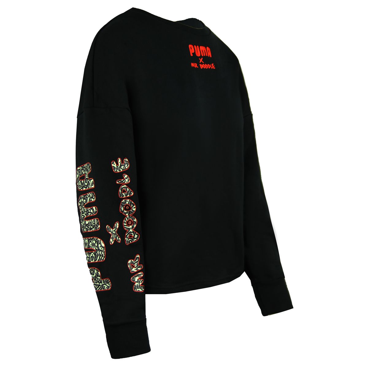 Sweatshirt mit Grafik-Doodle-Print