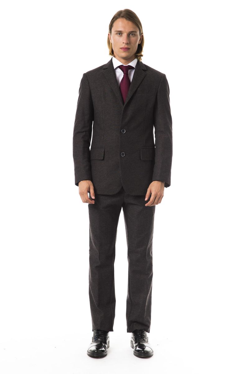 Eleganter Zwei-Knopf Slim-Fit Anzug