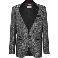 Slim Fit Tattoo-Jacquard-Blazer