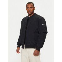 Minimalistische Bomberjacke mit Logo-Detail