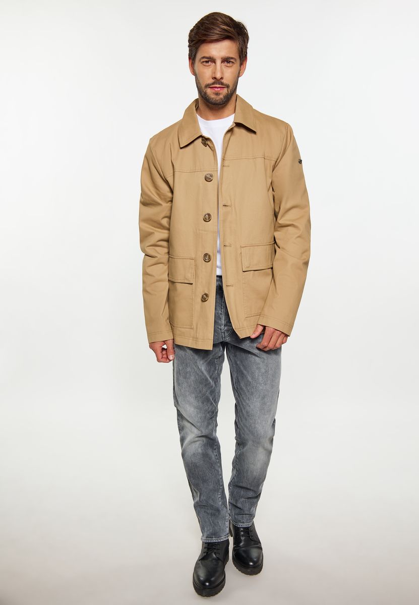 Klassische Utility-Jacke aus Baumwolle