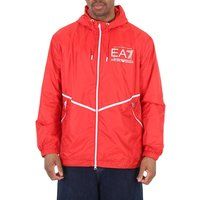 Sportliche Kapuzenjacke mit Logo-Print