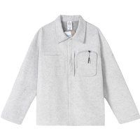 Strukturierte Hemdjacke mit Utility-Taschen