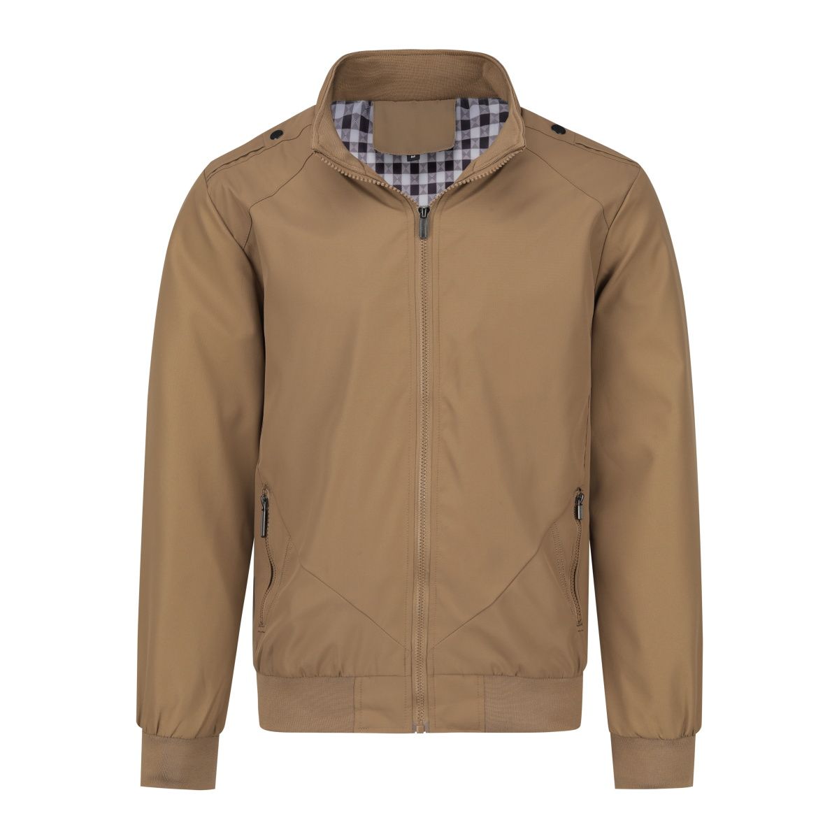 Klassische Bomberjacke mit Stehkragen