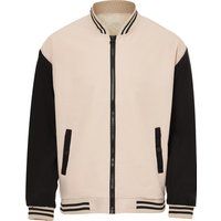 Bomberjacke mit Kontrastärmeln