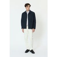 Klassische dunkelblaue Workwear-Jacke