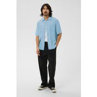 Kurzarm-Overshirt mit geradem Schnitt