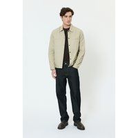 Minimalistisches Overshirt mit gerader Passform