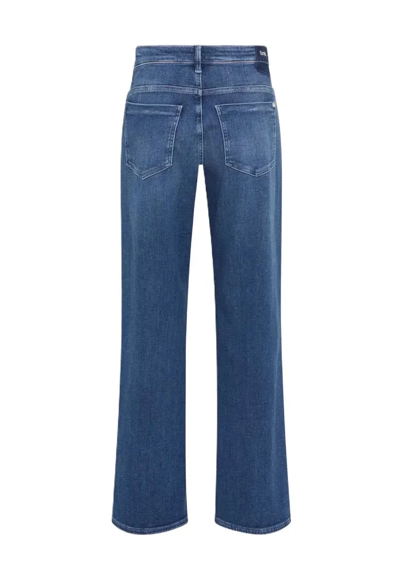 Weit geschnittene Jeans aus Denim