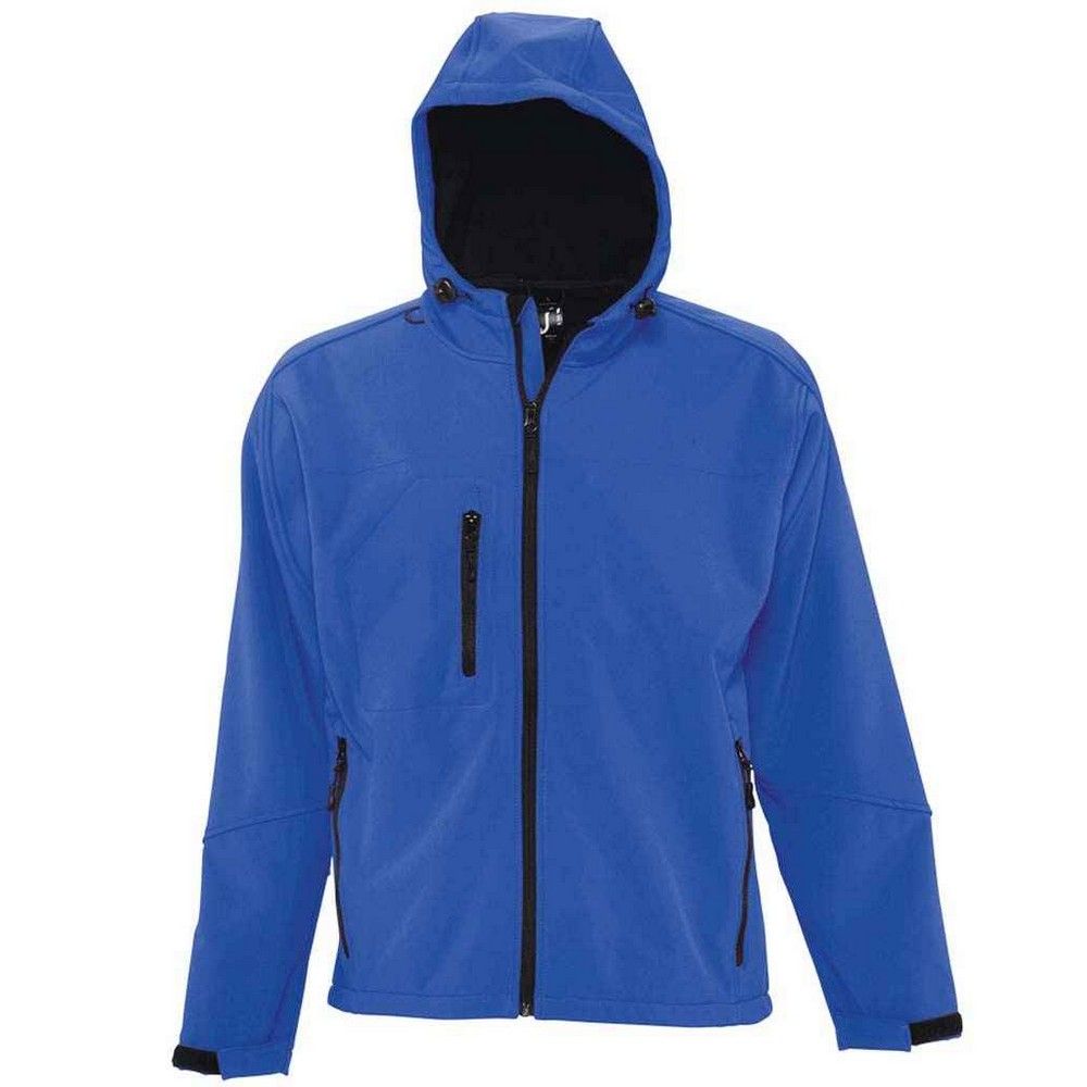 Technische Softshell-Jacke mit Kapuze