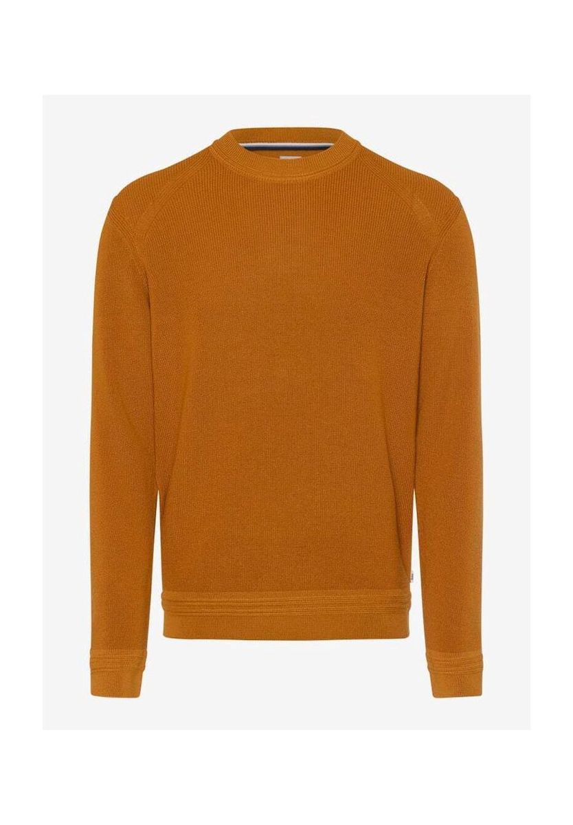 Klassischer Strickpullover mit Rundhalsausschnitt