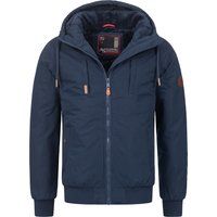 Gefütterte Winterjacke mit Kapuze