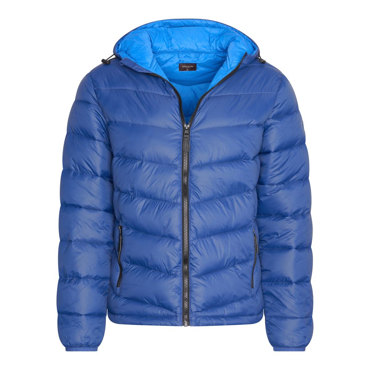 Gesteppte Pufferjacke mit Kapuze