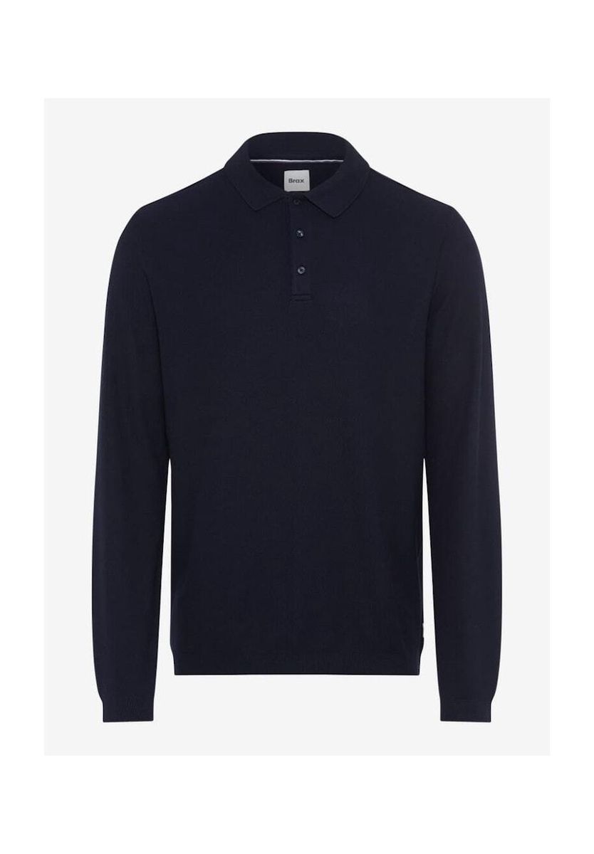 Klassisches Langarm-Poloshirt