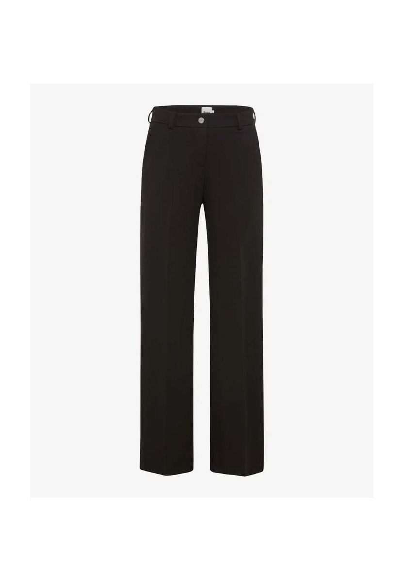 Weite Stoffhose mit Bügelfalte