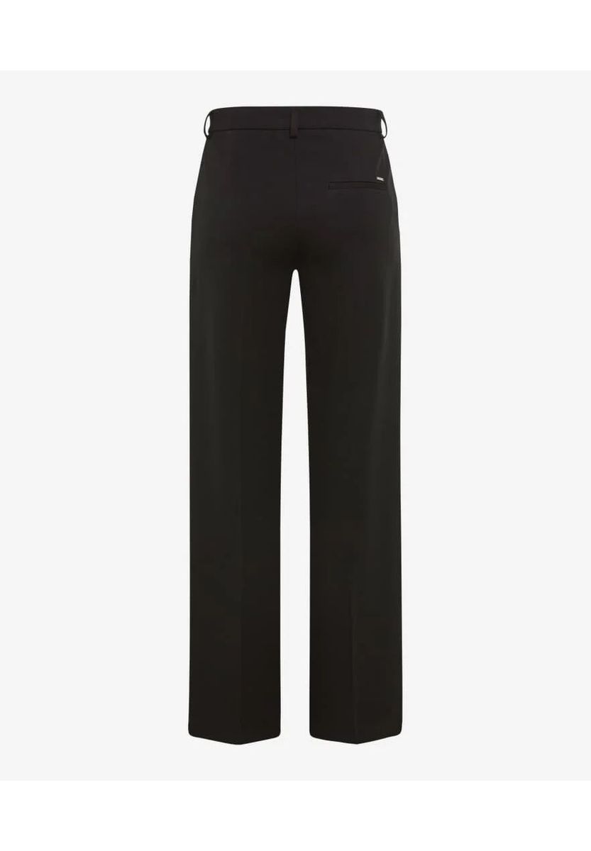 Weite Stoffhose mit Bügelfalte