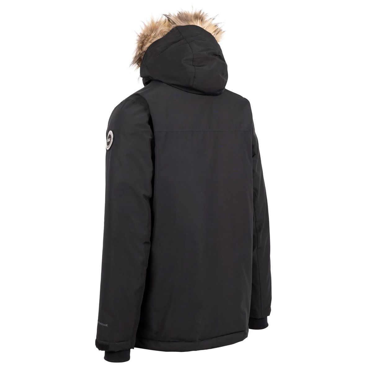 Schwerer Winterparka mit Kapuze
