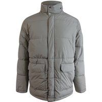 Gesteppte Pufferjacke mit hohem Kragen